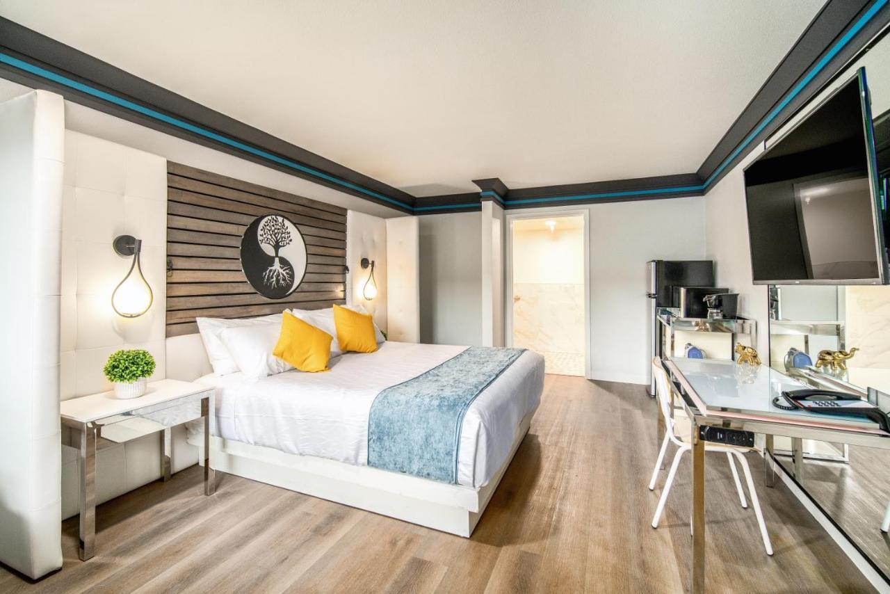 Aspire Inn Studios & Spas Bellflower Exterior foto